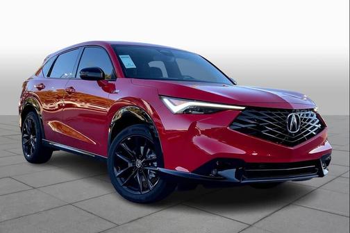 Milano Red 2025 Acura ADX A-Spec with Advance