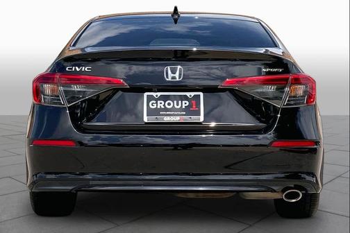 Crystal Black Pearl 2023 Honda Civic Sport