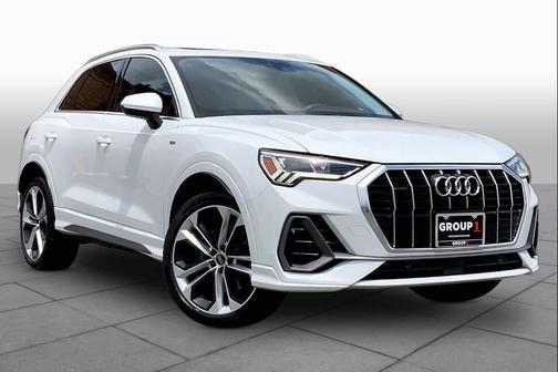 Glacier White Metallic 2020 Audi Q3 45 S line Premium Plus
