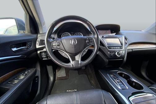Modern Steel Metallic 2017 Acura MDX 3.5L