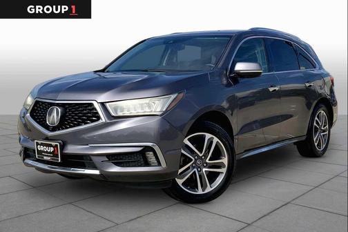 Modern Steel Metallic 2017 Acura MDX 3.5L