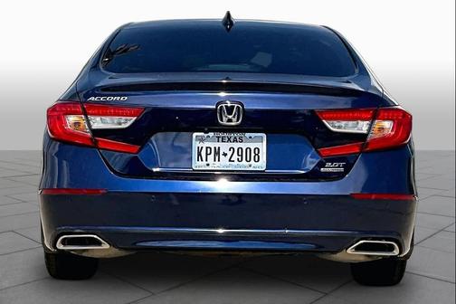 Obsidian Blue Pearl 2018 Honda Accord Touring 2.0T