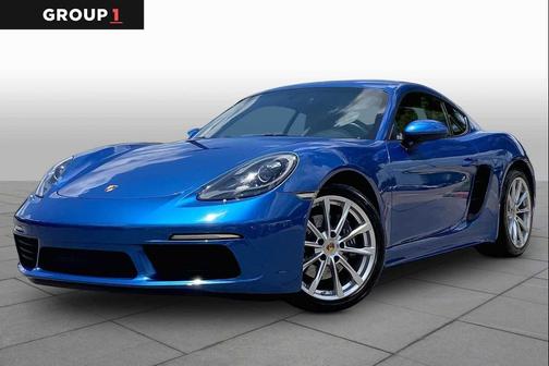 BLUE 2018 Porsche 718 Cayman Coupe