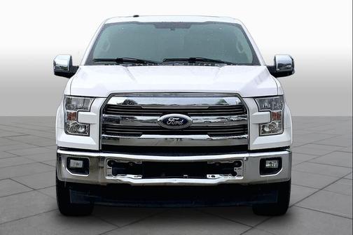 White Platinum Metallic Tri-Coat 2017 Ford F-150 Lariat