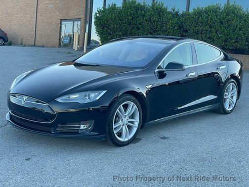 Black 2013 Tesla Model S Performance
