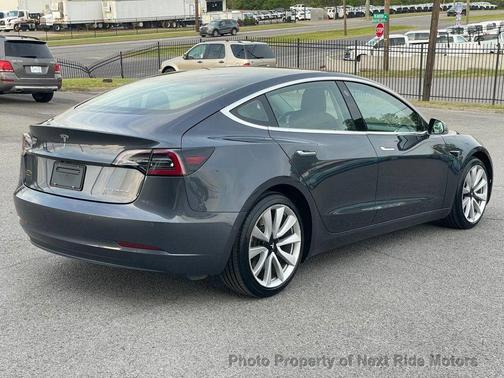 Gray 2018 Tesla Model 3 Long Range