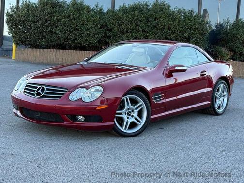 Firemist Red Metallic 2006 Mercedes-Benz SL-Class 2006 MERCEDES-BENZ SL500 2D ROADSTER SERVICED 615-730-9991