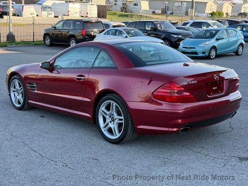 Firemist Red Metallic 2006 Mercedes-Benz SL-Class 2006 MERCEDES-BENZ SL500 2D ROADSTER SERVICED 615-730-9991