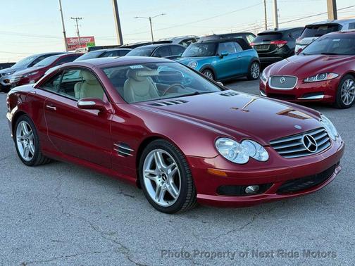 Firemist Red Metallic 2006 Mercedes-Benz SL-Class 2006 MERCEDES-BENZ SL500 2D ROADSTER SERVICED 615-730-9991