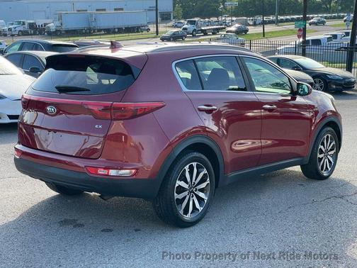 Hyper Red 2017 Kia Sportage EX