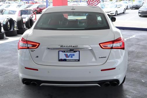 White 2018 Maserati Ghibli S GranLusso
