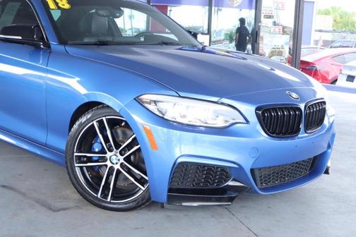 Blue 2018 BMW M240 i