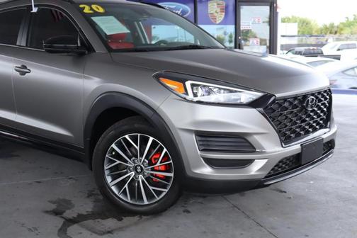 Gray 2020 Hyundai TUCSON SEL