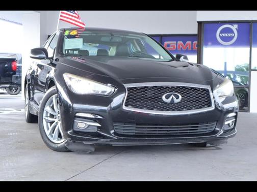 Black 2016 INFINITI Q50 3.0T Premium