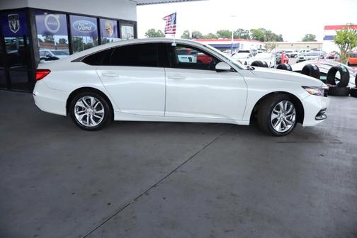 White 2018 Honda Accord LX