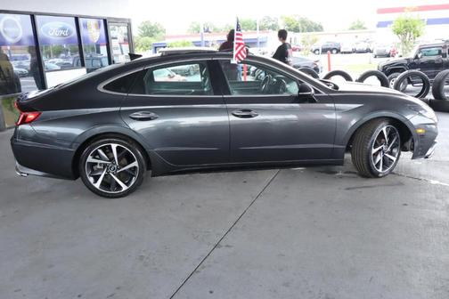 Gray 2021 Hyundai SONATA SEL Plus