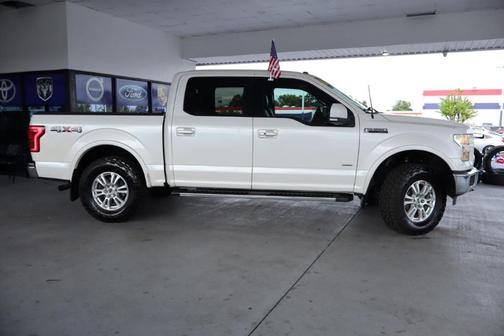 White 2016 Ford F-150 Lariat