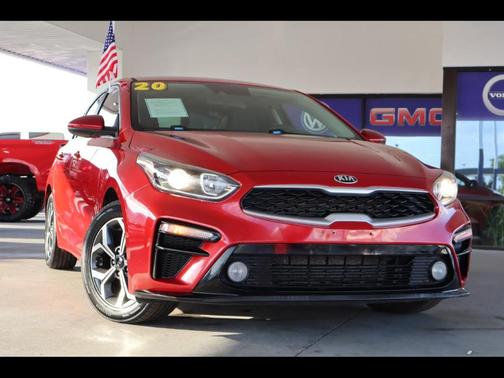 Red 2020 Kia Forte LXS