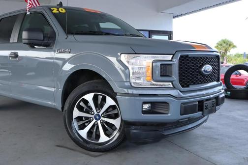 Gray 2020 Ford F-150 XLT