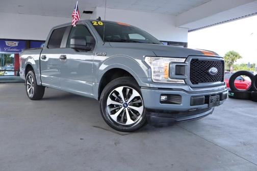 Gray 2020 Ford F-150 XLT