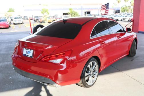 Red 2018 Mercedes-Benz CLA 250 Base