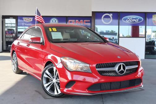 Red 2018 Mercedes-Benz CLA 250 Base