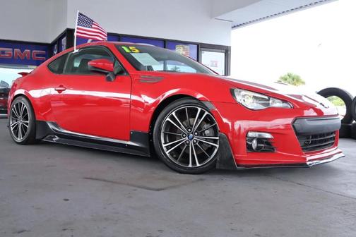 Lightning Red 2015 Subaru BRZ Limited