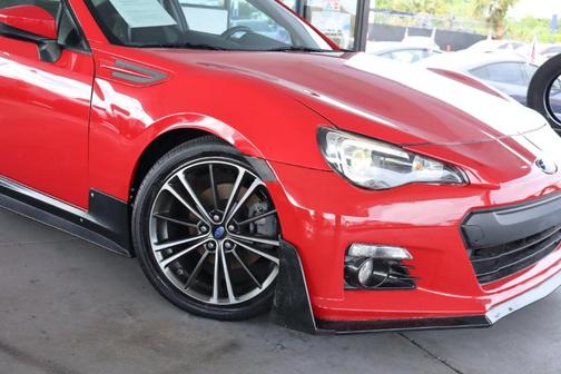 Lightning Red 2015 Subaru BRZ Limited