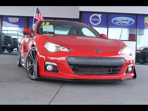 Lightning Red 2015 Subaru BRZ Limited