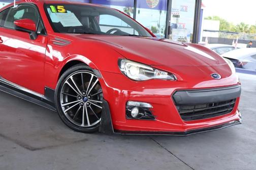 Lightning Red 2015 Subaru BRZ Limited