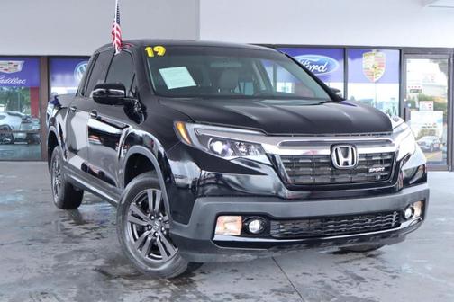 Black 2019 Honda Ridgeline Sport