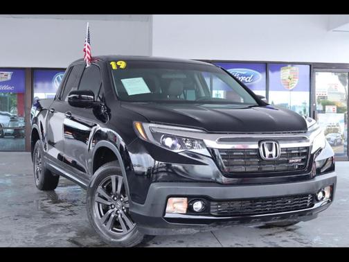 Black 2019 Honda Ridgeline Sport