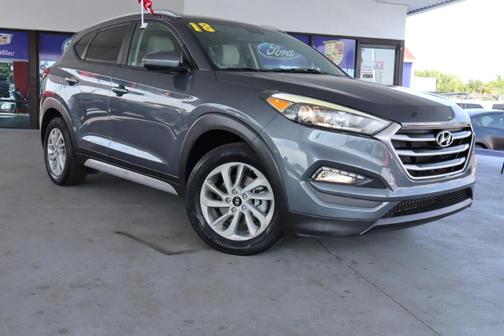 Coliseum Gray 2018 Hyundai TUCSON SEL