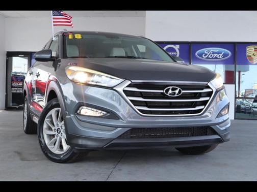 Coliseum Gray 2018 Hyundai TUCSON SEL