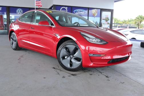 Red Multi 2019 Tesla Model 3 Long Range