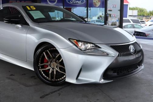 Silver 2015 Lexus RC 350 Base