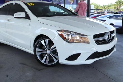 Pearl White 2016 Mercedes-Benz CLA-Class Base