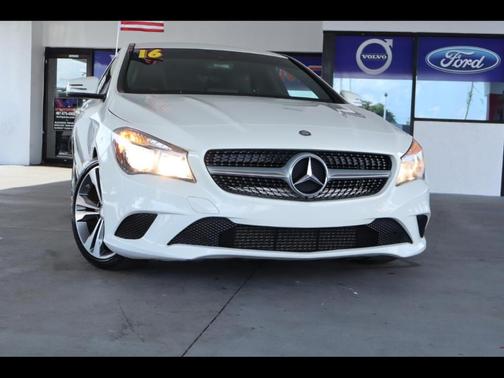Pearl White 2016 Mercedes-Benz CLA-Class Base
