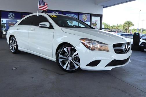 Pearl White 2016 Mercedes-Benz CLA-Class Base