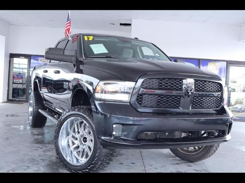 Black 2017 RAM 1500 Tradesman