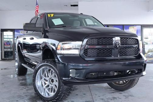 Black 2017 RAM 1500 Tradesman