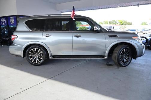 Gun Metallic 2017 Nissan Armada Platinum