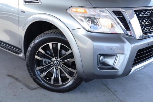 Gun Metallic 2017 Nissan Armada Platinum