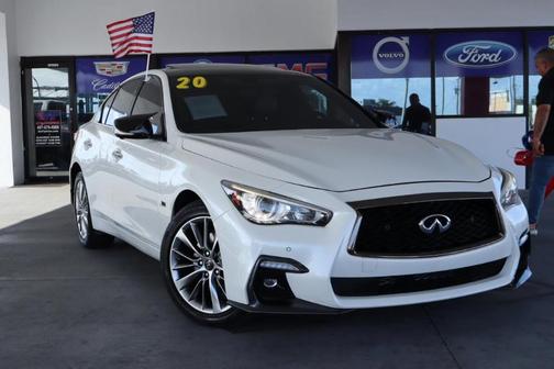 Majestic White 2020 INFINITI Q50 EDITION 30