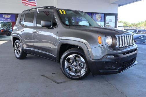Gray 2017 Jeep Renegade Sport