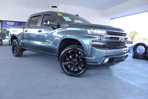 Gray 2021 Chevrolet Silverado 1500 RST