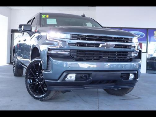 Gray 2021 Chevrolet Silverado 1500 RST