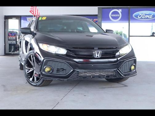 Black 2018 Honda Civic Sport