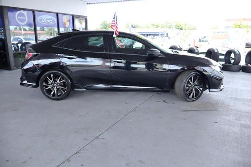Black 2018 Honda Civic Sport