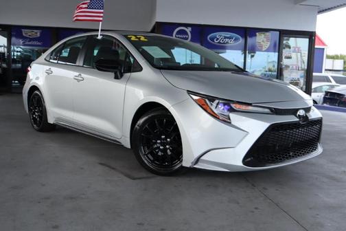 Silver 2022 Toyota Corolla LE
